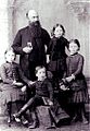 William Hechler and his family