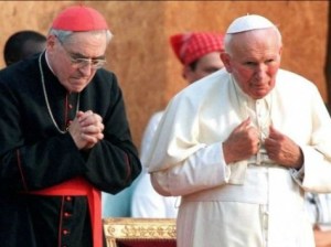 Pope-John-Paul-II-Cardinal-Lustiger-pray-afp